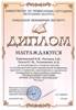 Диплом за высокий уровень пленарного доклада на конференции "ЧС-2007"